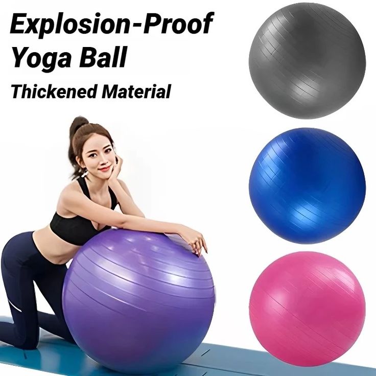 🏋️‍♂️ LORDEX – Gym Ball for Fitness