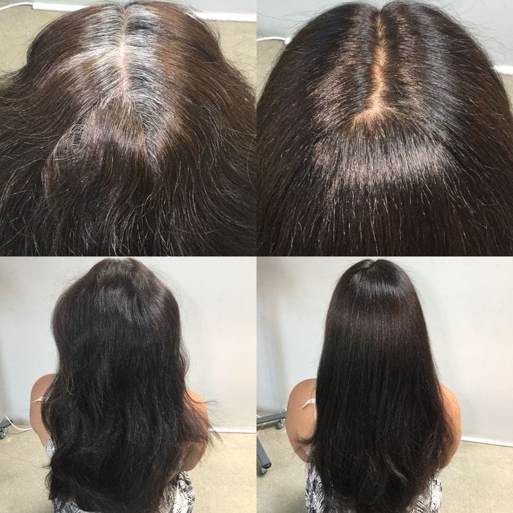 ✨ LuxeRoot™ Premium Instant Gray Hair Cover Stick | 💧 Waterproof | 💦 Sweatproof | 👨‍🦱👩‍🦰 For Men & Women
